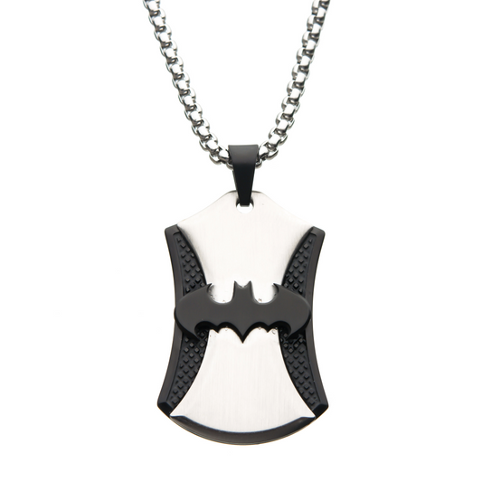 BATMAN Dog Tag Pendant Necklace