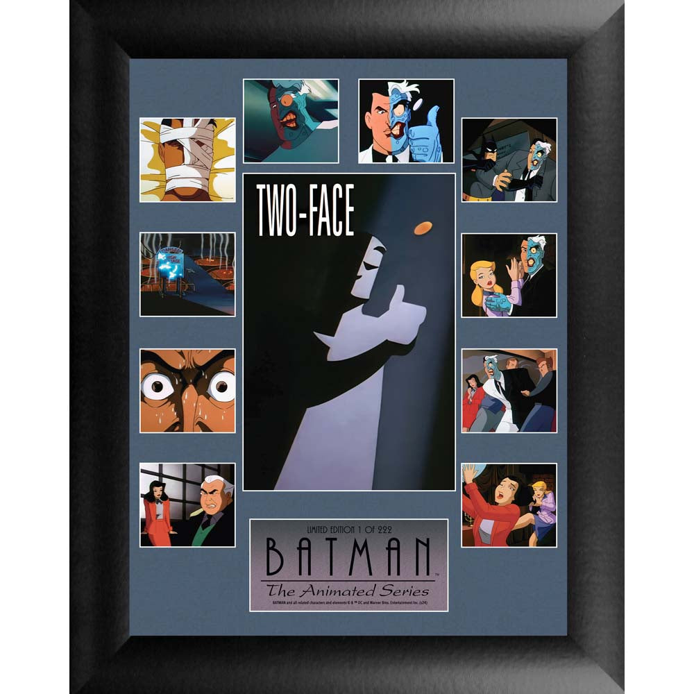 Square Frame Batman BATMAN: THE ANIMATED SERIES Two-Face Framed Wall Art – DC Shop
