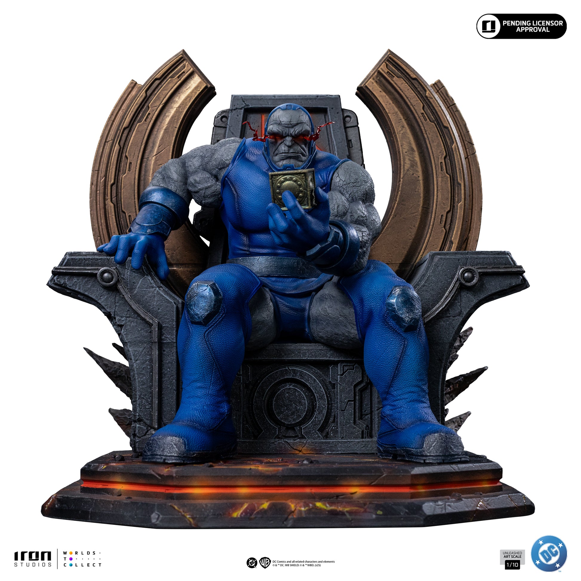 Darkseid Unleashed 1:10 Scale Statue Iron Studios 