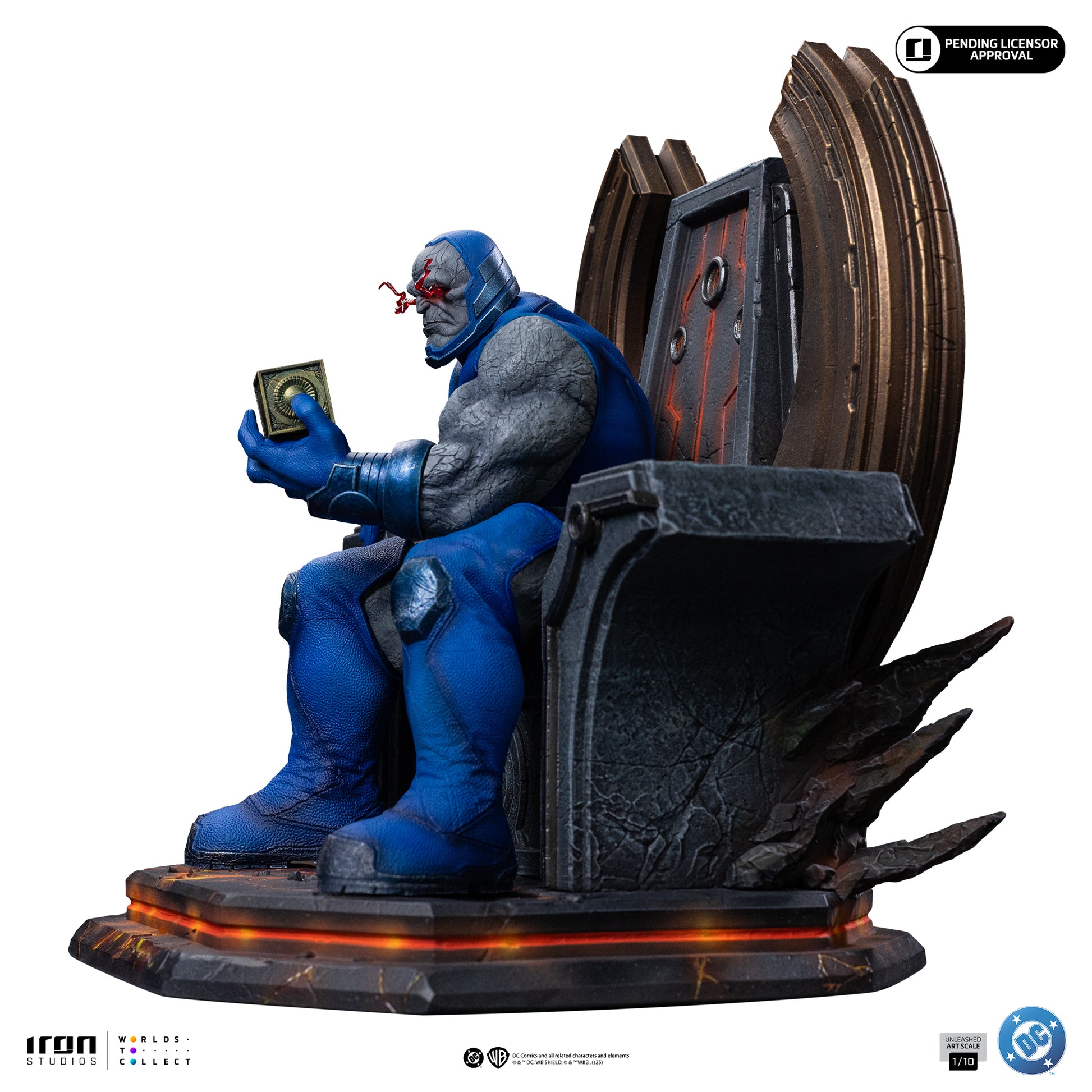 Darkseid Unleashed 1:10 Scale Statue Iron Studios-2