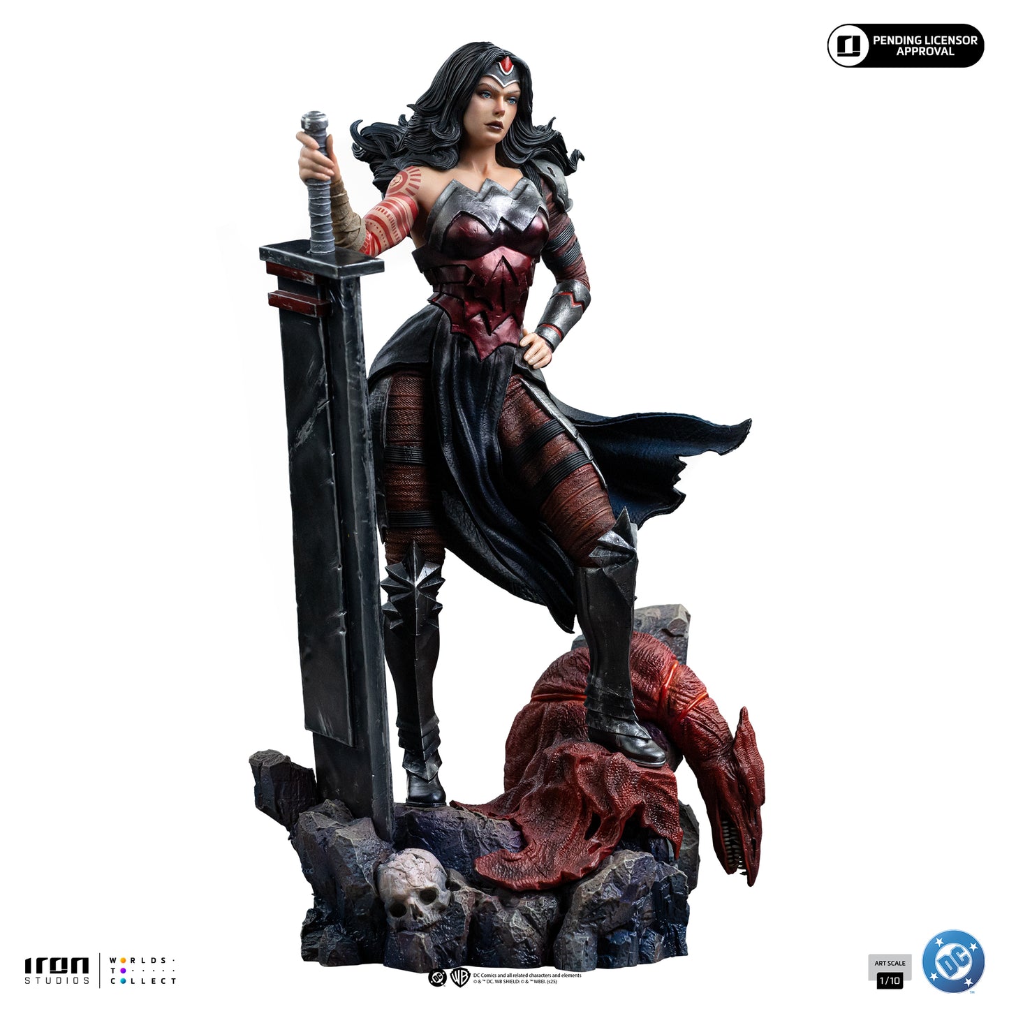 ABSOLUTE WONDER WOMAN 1:10 Art Scale Statue-8