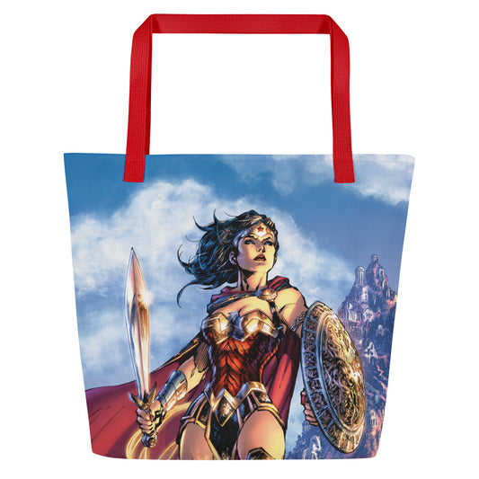 WONDER WOMAN Sword & Shield Tote Bag