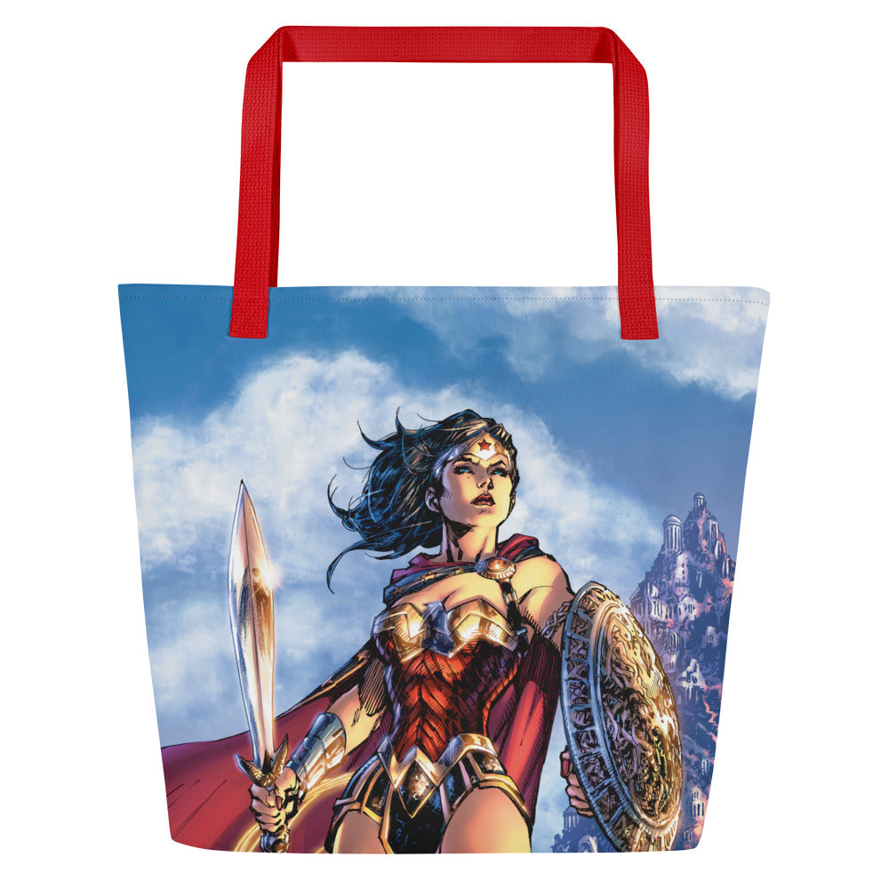 WONDER WOMAN Sword & Shield Tote Bag