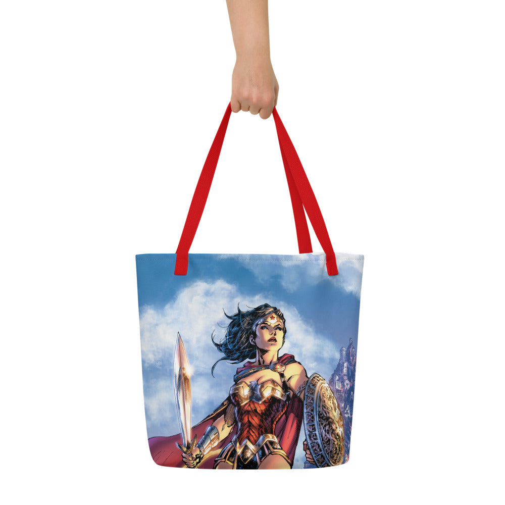 WONDER WOMAN Sword & Shield Tote Bag