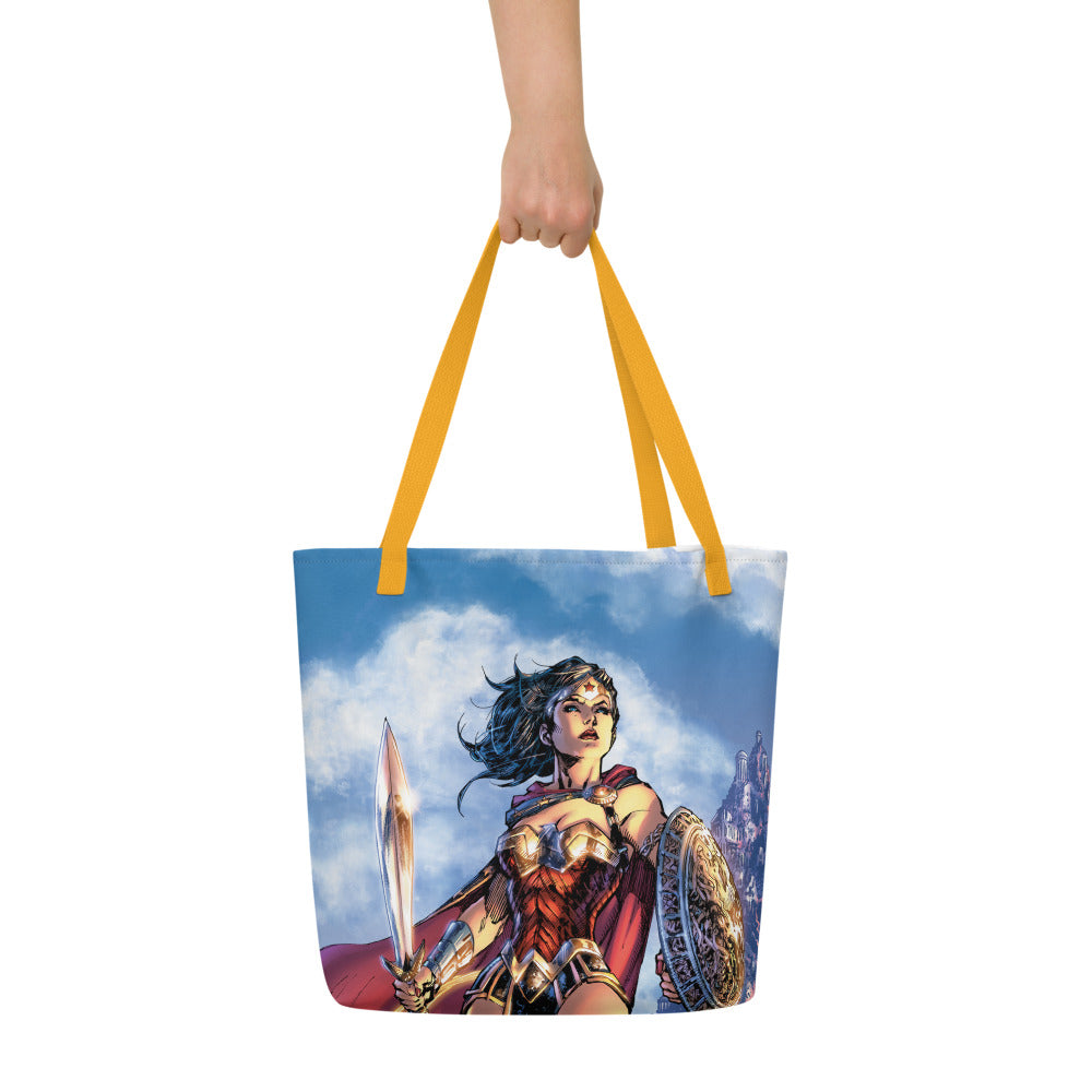 WONDER WOMAN Sword & Shield Tote Bag