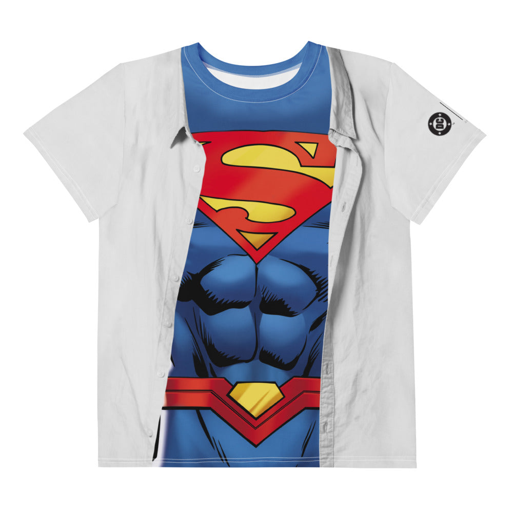 SUPERMAN Reveal In World Cosplay Youth T-shirt White