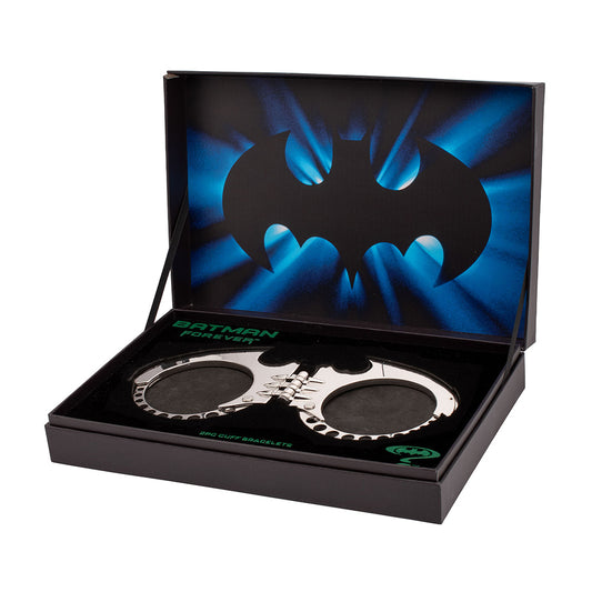 BATMAN FOREVER Bat Cuffs Bracelet Replica Collector's Box Set