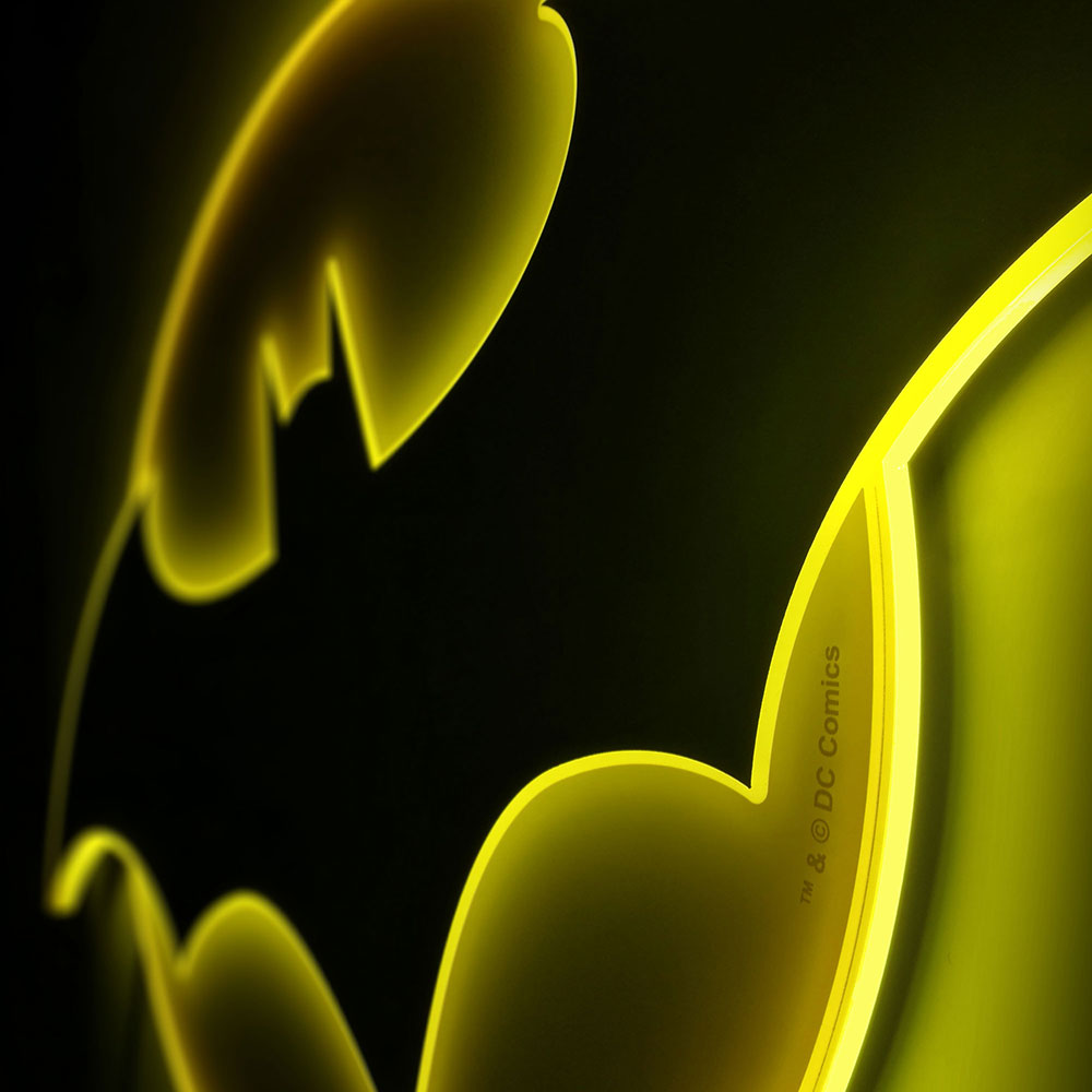 Batman LED Logo Brandlite Wall Light - Large-11