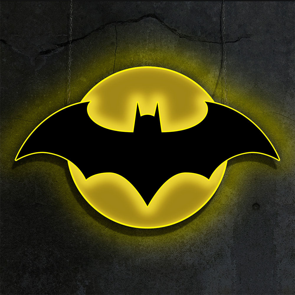 Batman LED Logo Brandlite Wall Light - Large-4