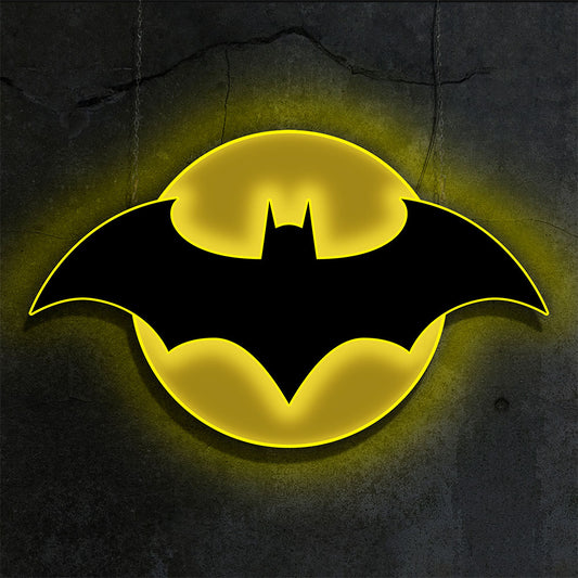 Batman LED Logo Brandlite Wall Light - Regular-7