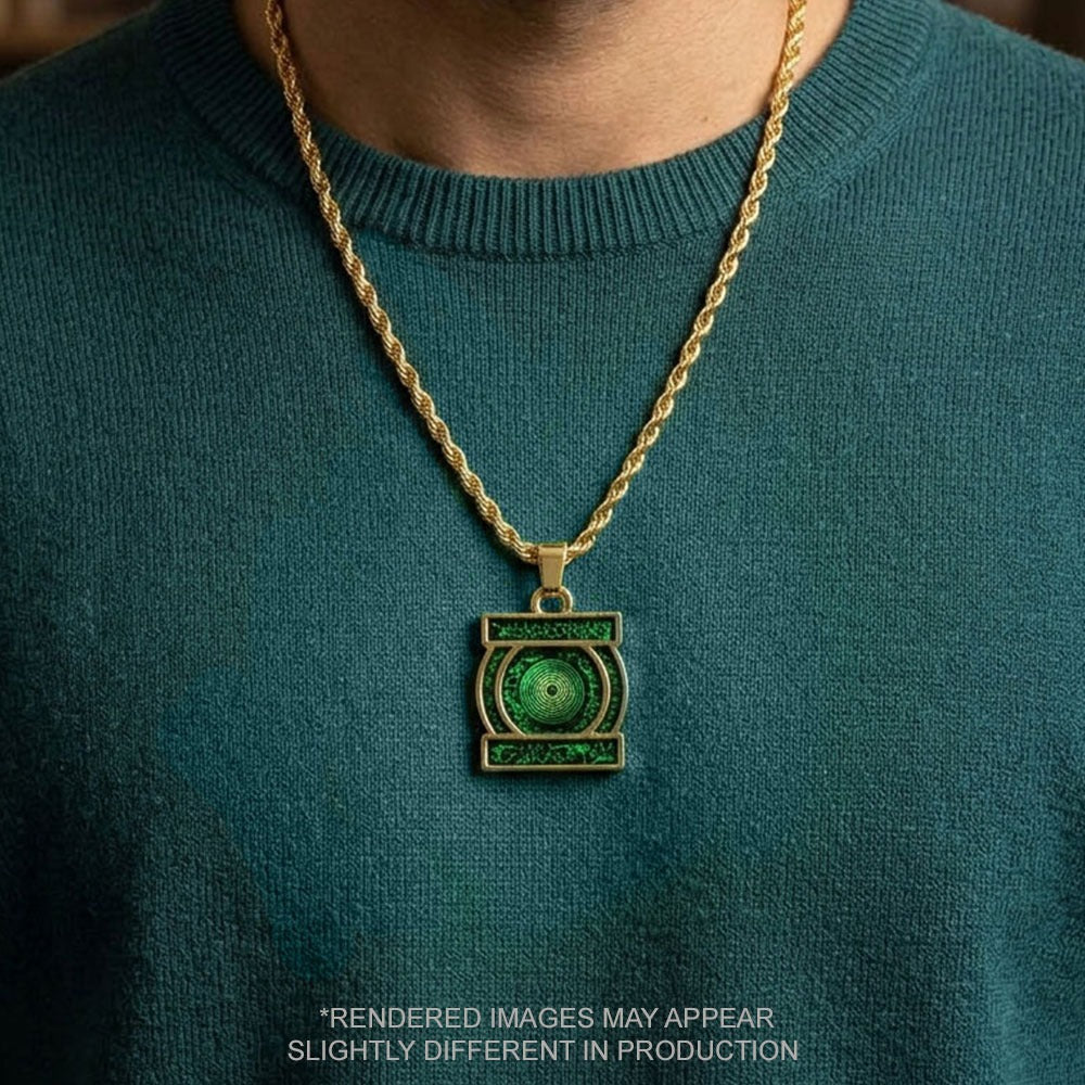 LANTERNS Green Lantern Power Necklace-3