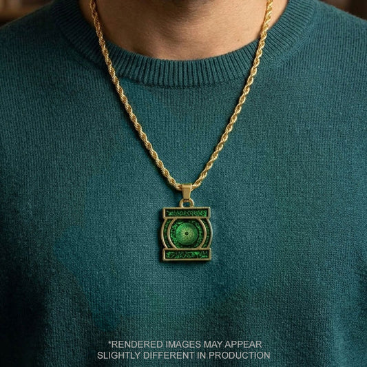 LANTERNS Green Lantern Power Necklace-3