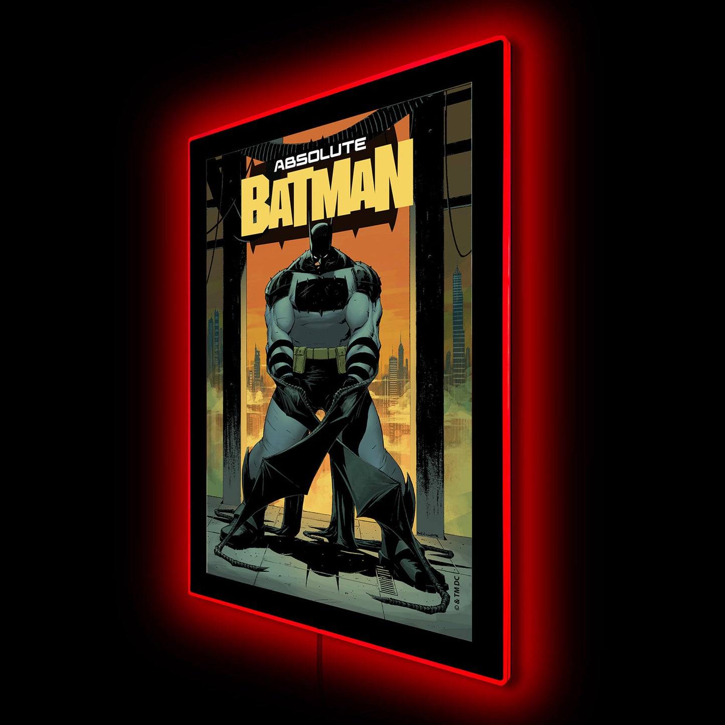 Absolute Batman LED Poster Large Wall Light-4
