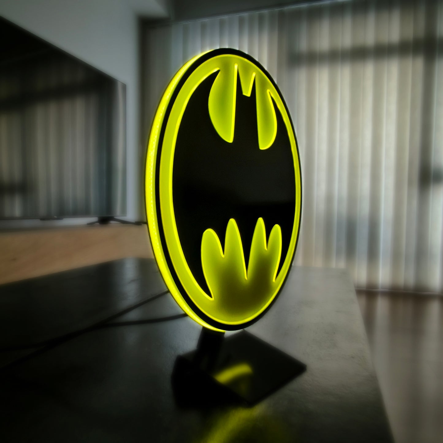 Batman Vintage LED Brandlite Logo Light-1
