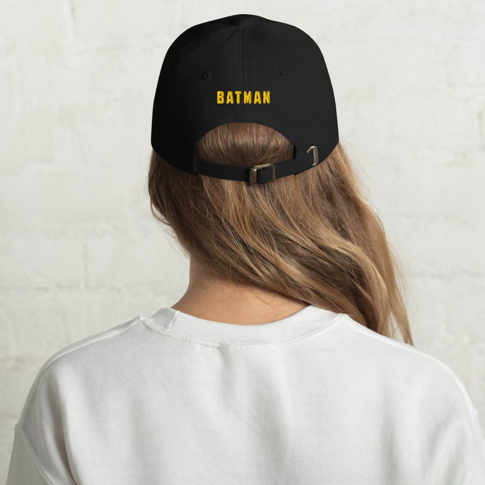 BATMAN (1989) Batman Logo Embroidered Dad Hat