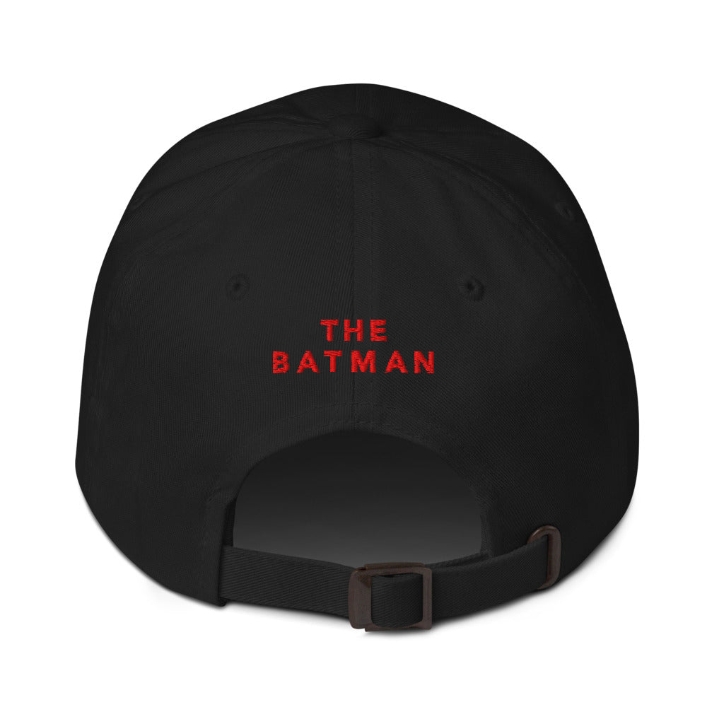 THE BATMAN Bat Logo Embroidered Dad Hat