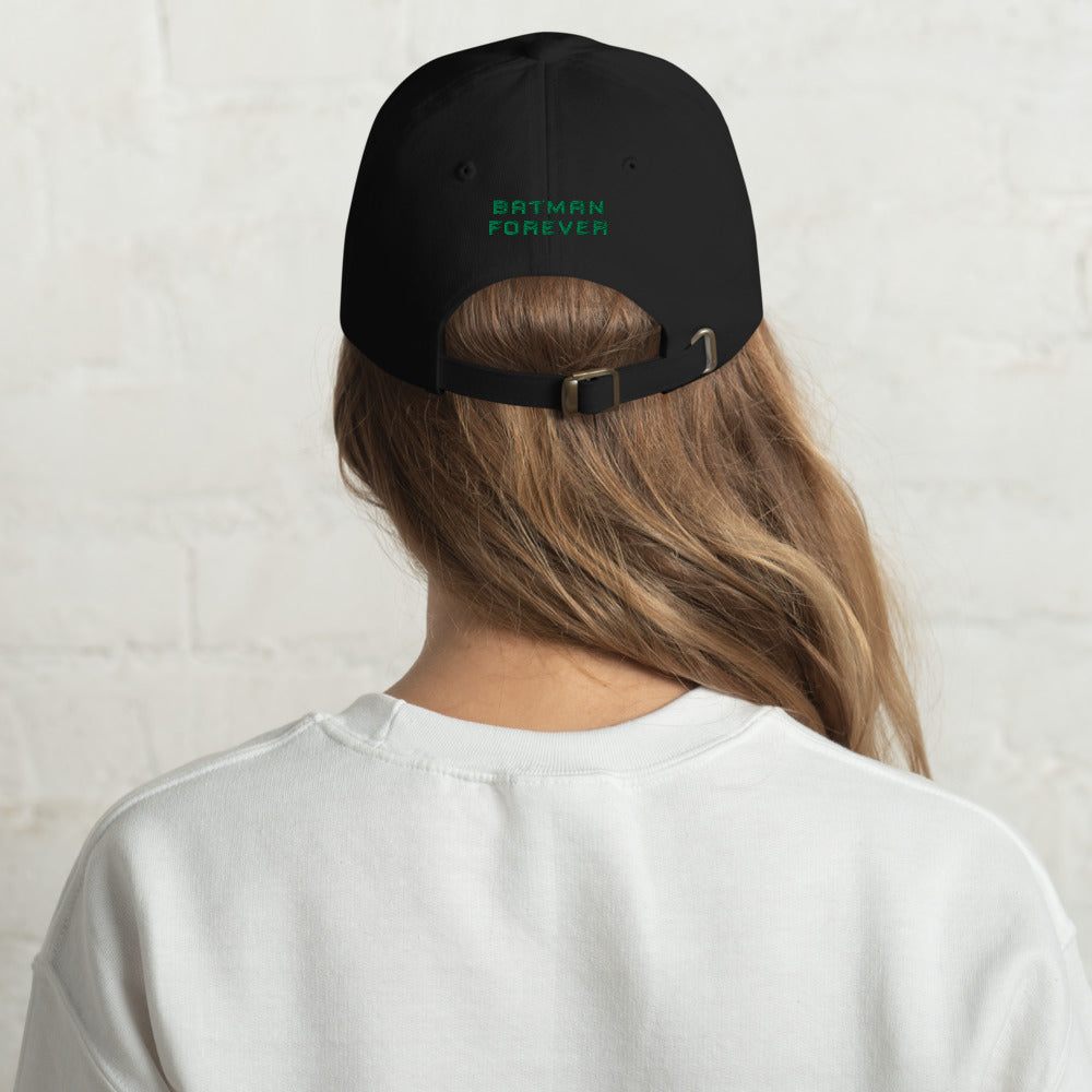 BATMAN FOREVER Logo Embroidered Dad Hat