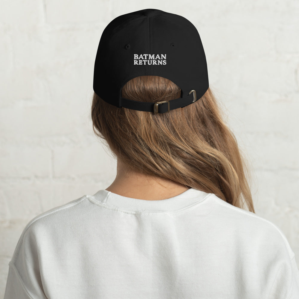 BATMAN RETURNS Logo Embroidered Dad Hat