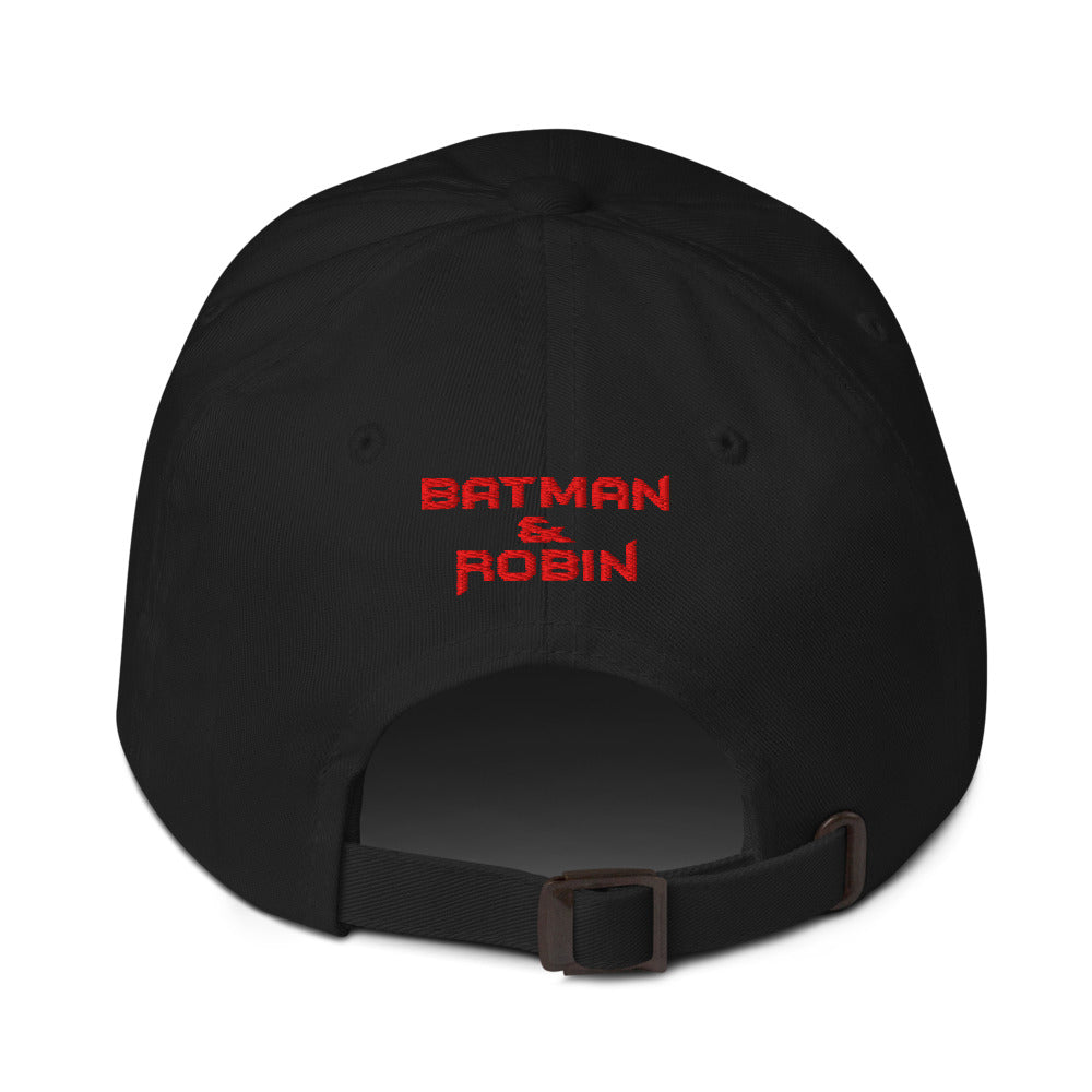 BATMAN & ROBIN Logo Embroidered Dad Hat