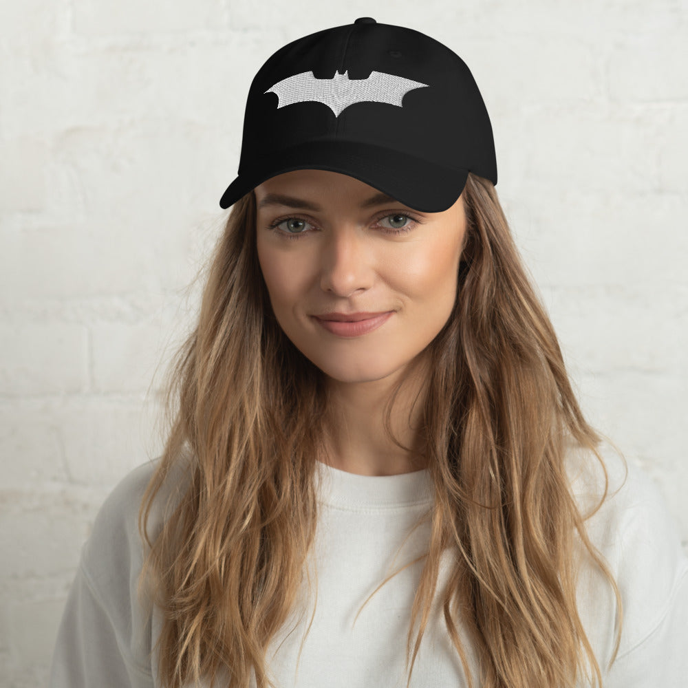 THE DARK KNIGHT Logo Embroidered Dad Hat