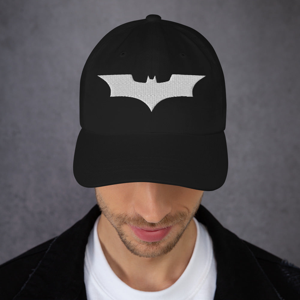 THE DARK KNIGHT Logo Embroidered Dad Hat