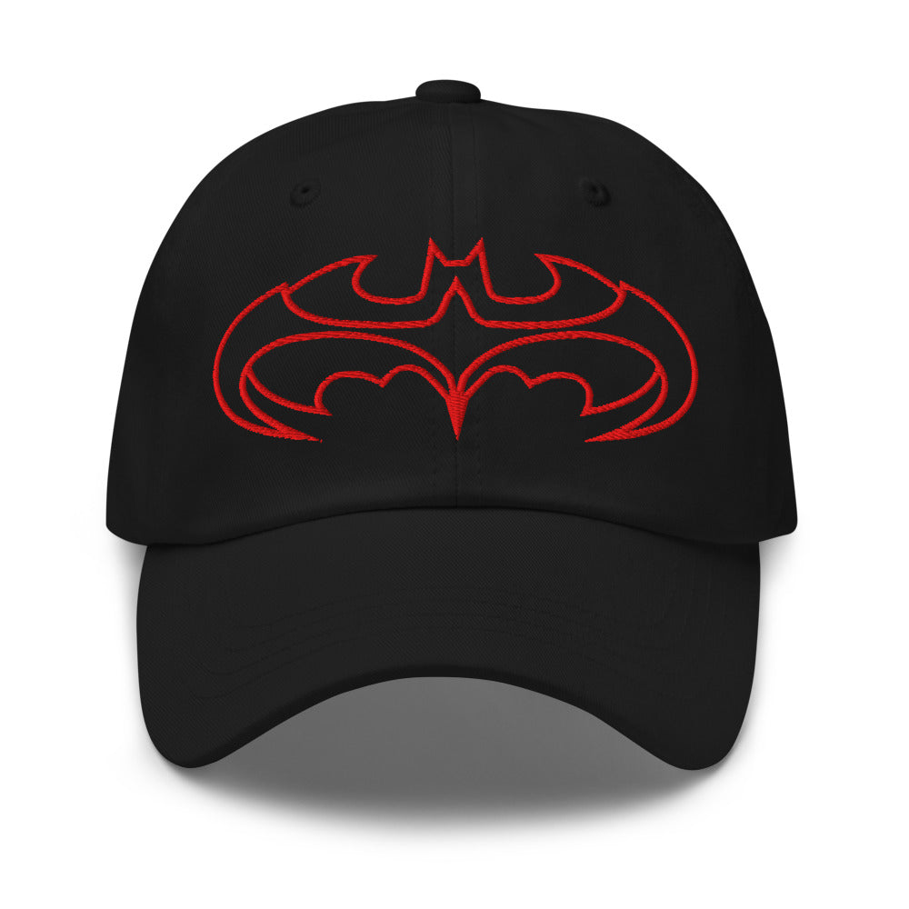 BATMAN & ROBIN Logo Embroidered Dad Hat