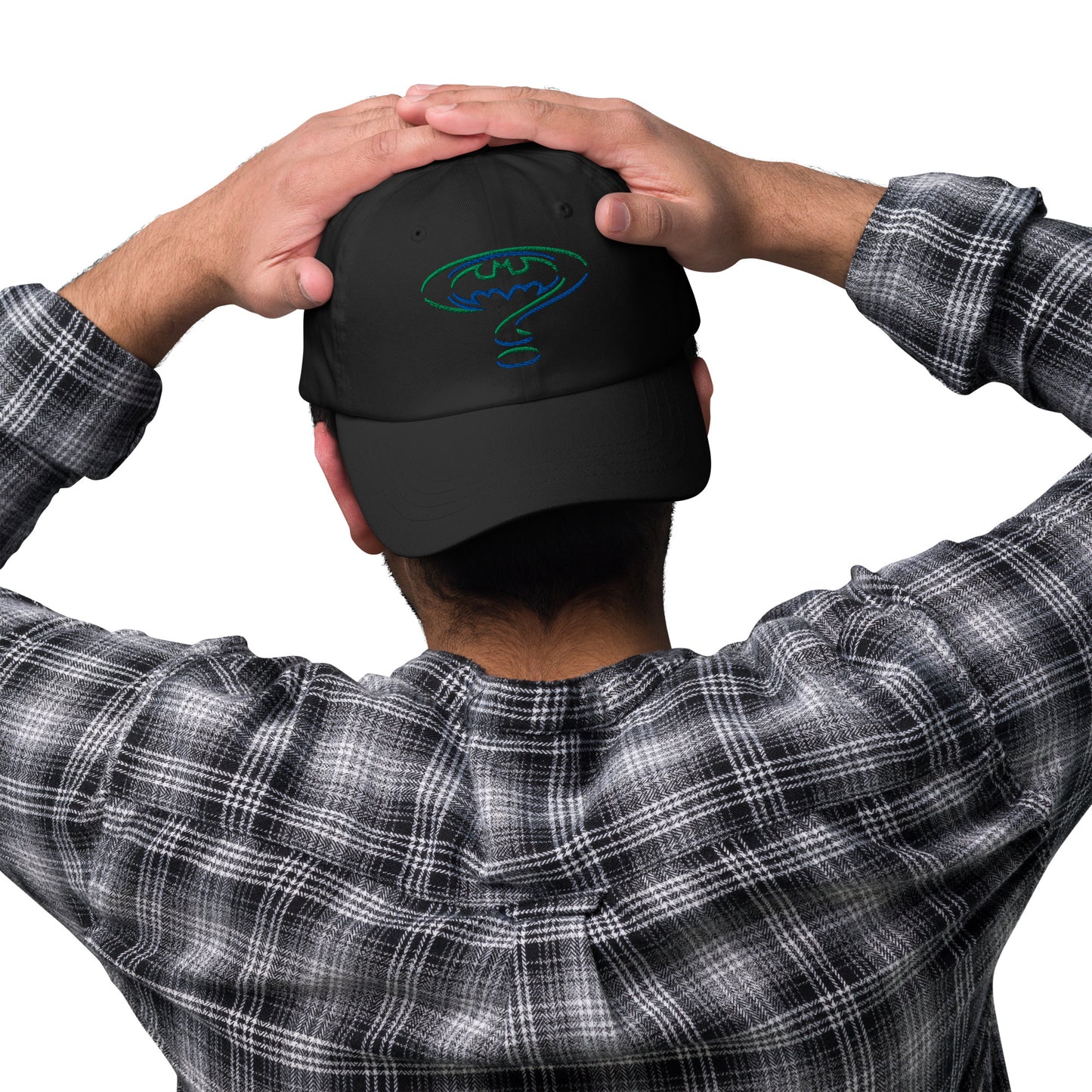 BATMAN FOREVER Logo Embroidered Dad Hat