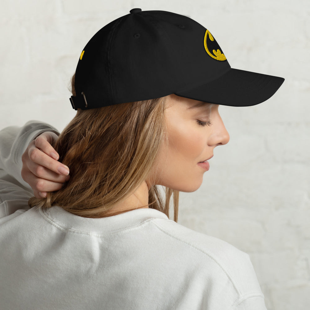 BATMAN (1989) Batman Logo Embroidered Dad Hat