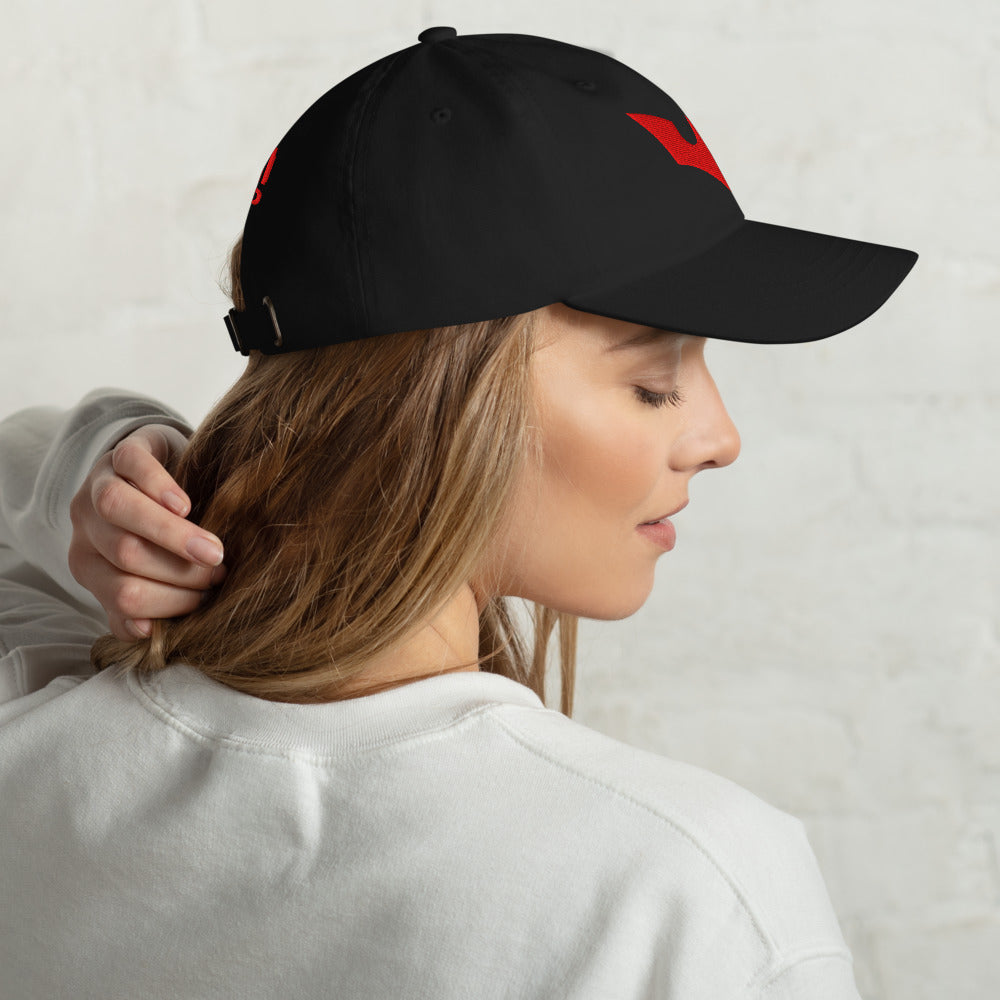 BATMAN BEYOND Batman Logo Embroidered Dad Hat