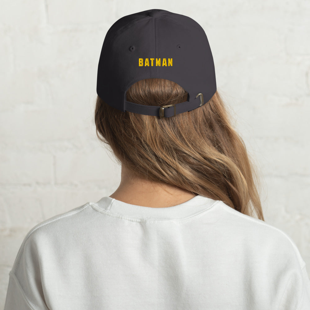 BATMAN (1989) Batman Logo Embroidered Dad Hat