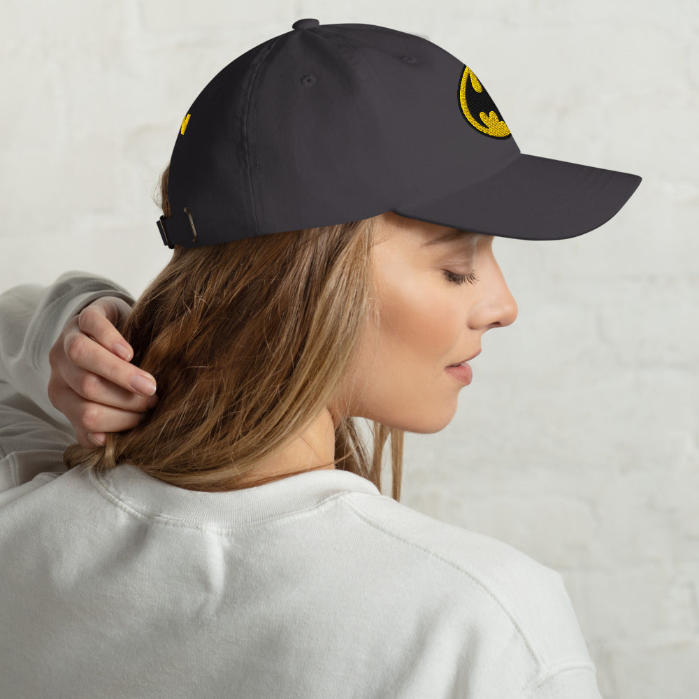 BATMAN (1989) Batman Logo Embroidered Dad Hat