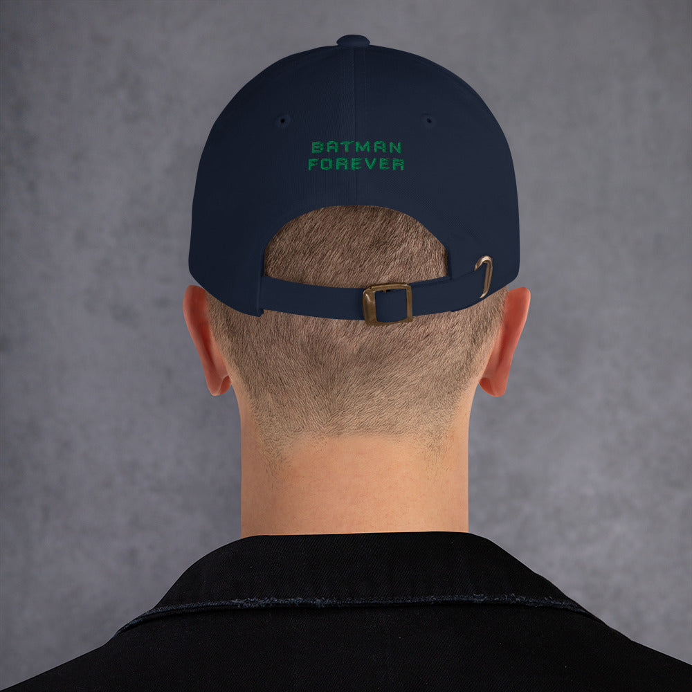 BATMAN FOREVER Logo Embroidered Dad Hat