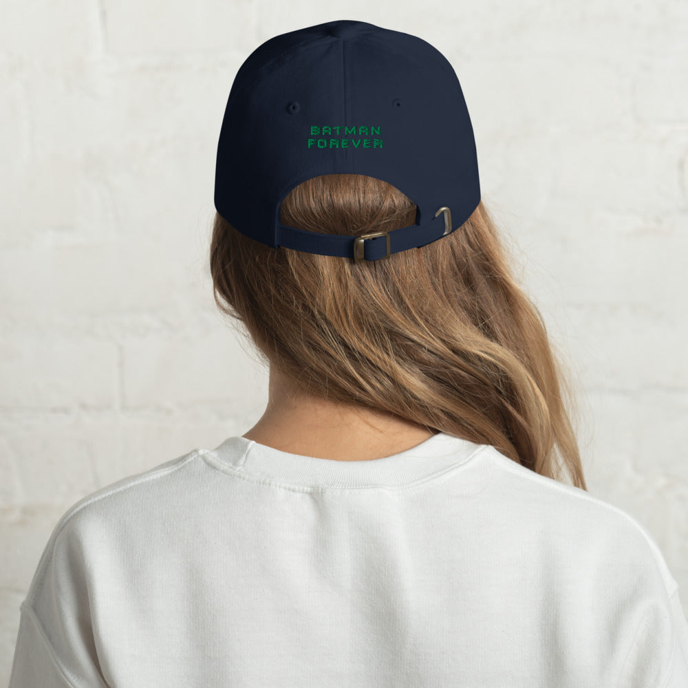 BATMAN FOREVER Logo Embroidered Dad Hat