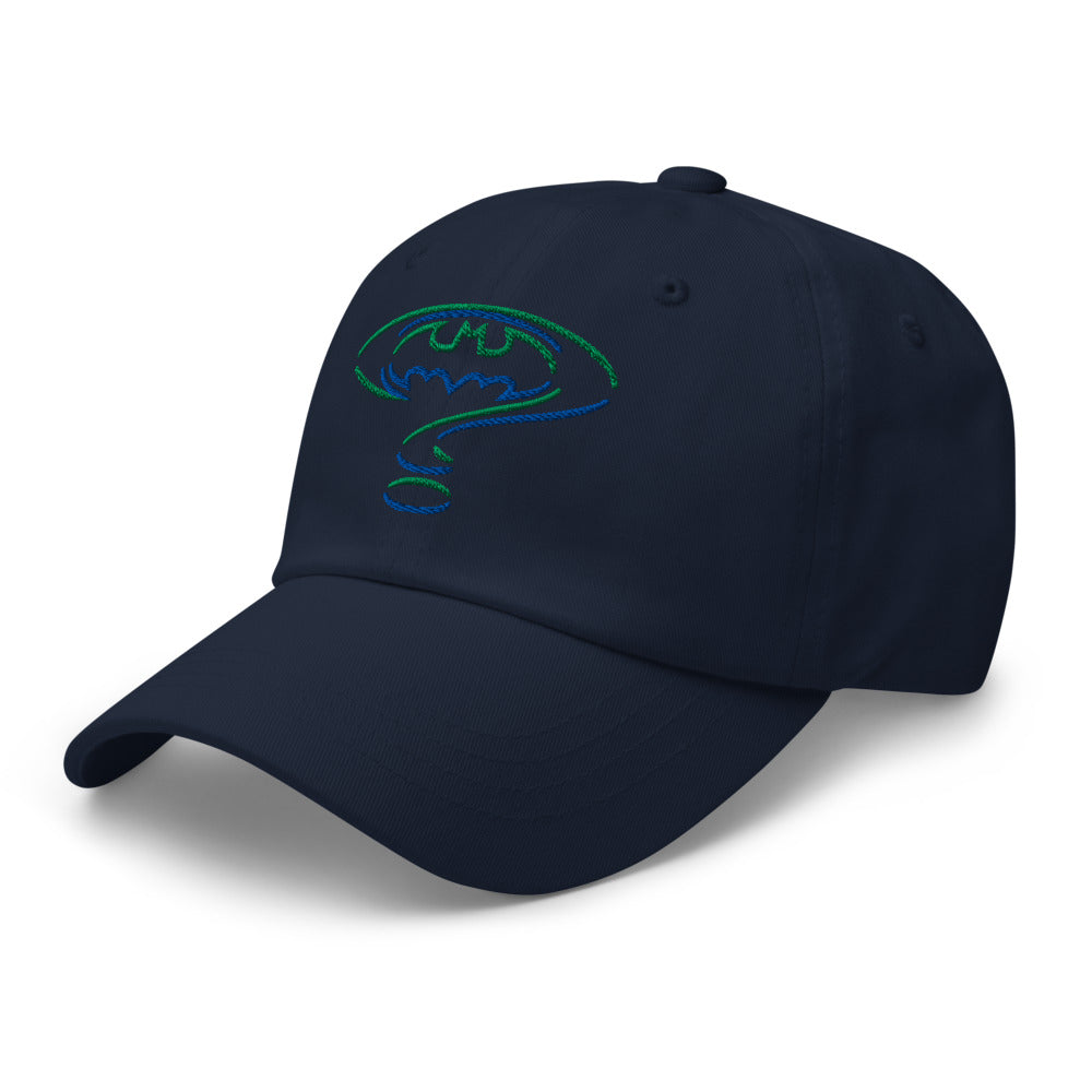 BATMAN FOREVER Logo Embroidered Dad Hat