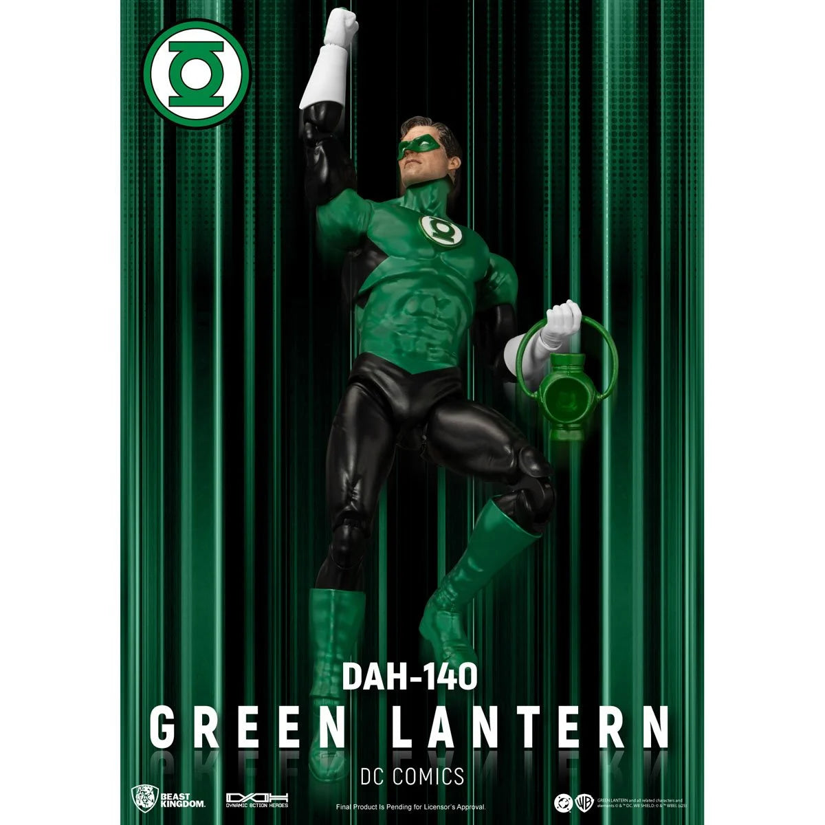 GREEN LANTERN DAH-140 Dynamic 8-Ction Heroes Figure-8