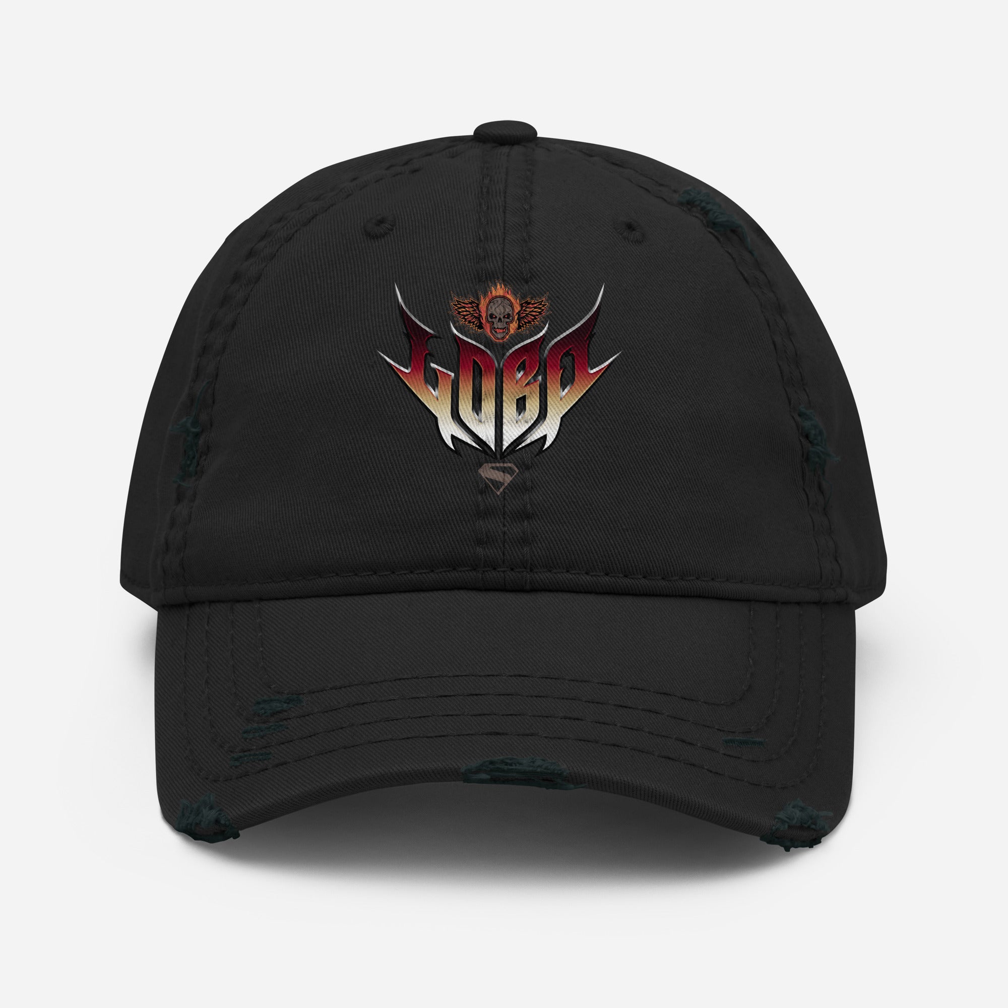SUPERGIRL (2026 Movie) Distressed Dad Hat Lobo – DC Shop