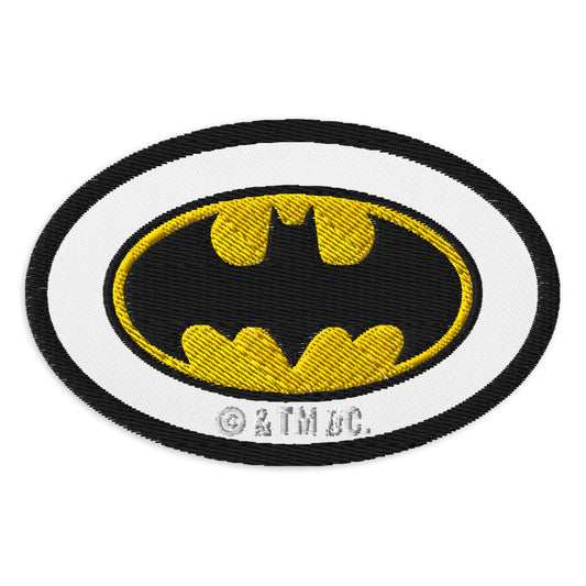 BATMAN Logo Embroidered Patch