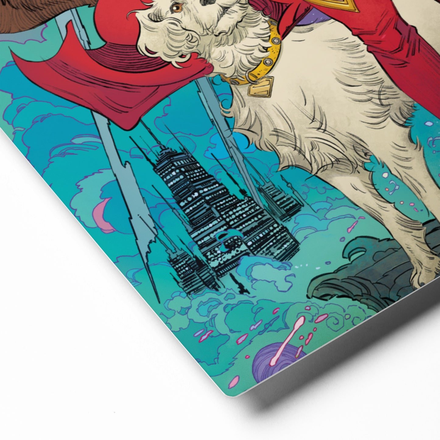SUPERGIRL (2026 Movie) Metal Print Supergirl & Krypto