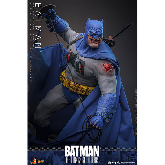 BATMAN: THE DARK KNIGHT RETURNS Batman (Battle Damaged Version) Sixth Scale Figure by Hot Toys