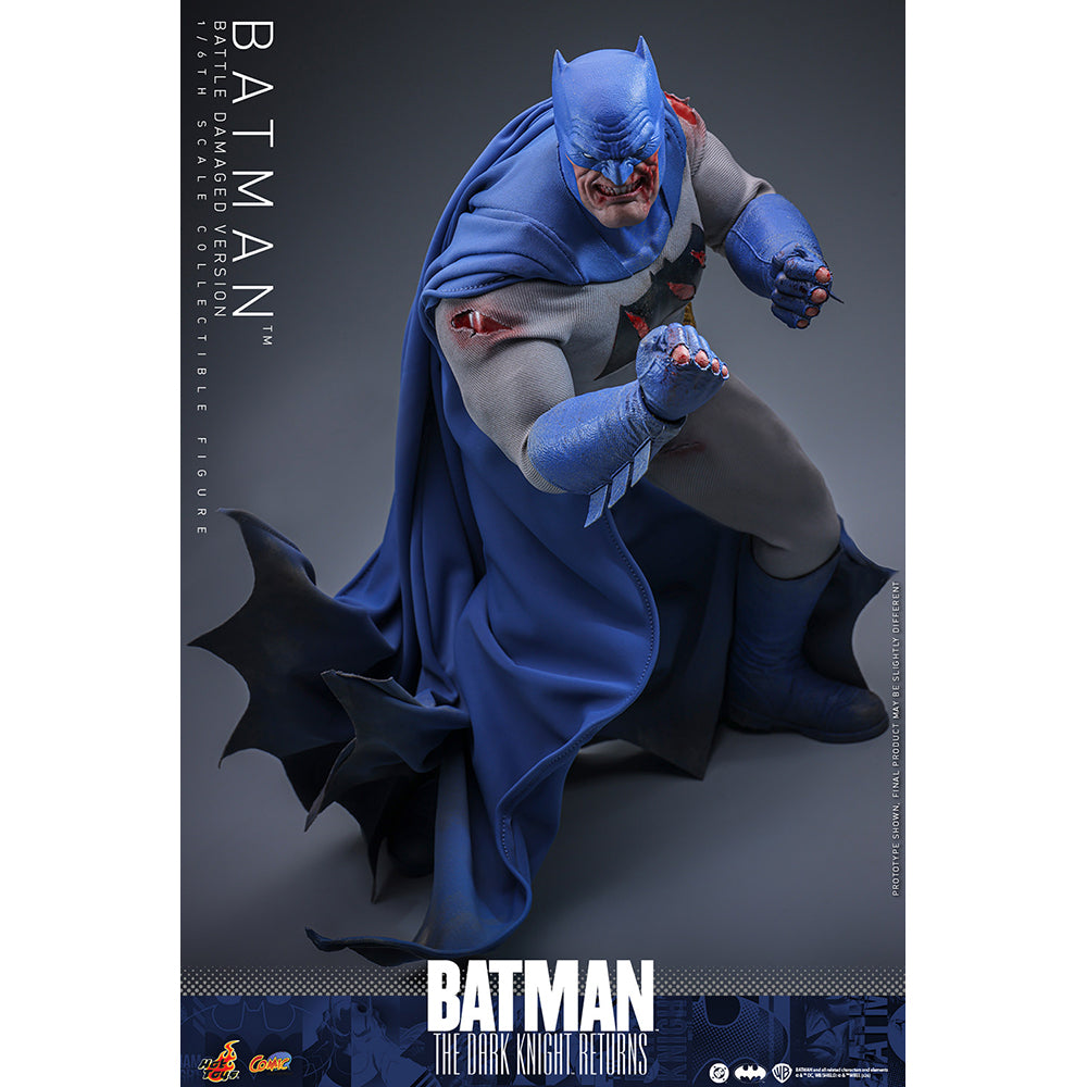 Batman (Blue Battle Damage) & The Joker Batman (Blue Battle Damage) & The Joker