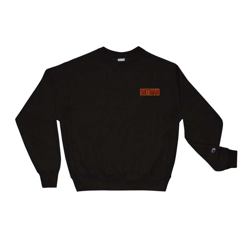 BATMAN Champion Embroidered Sweatshirt — DC Shop · Champion® sweatshirt