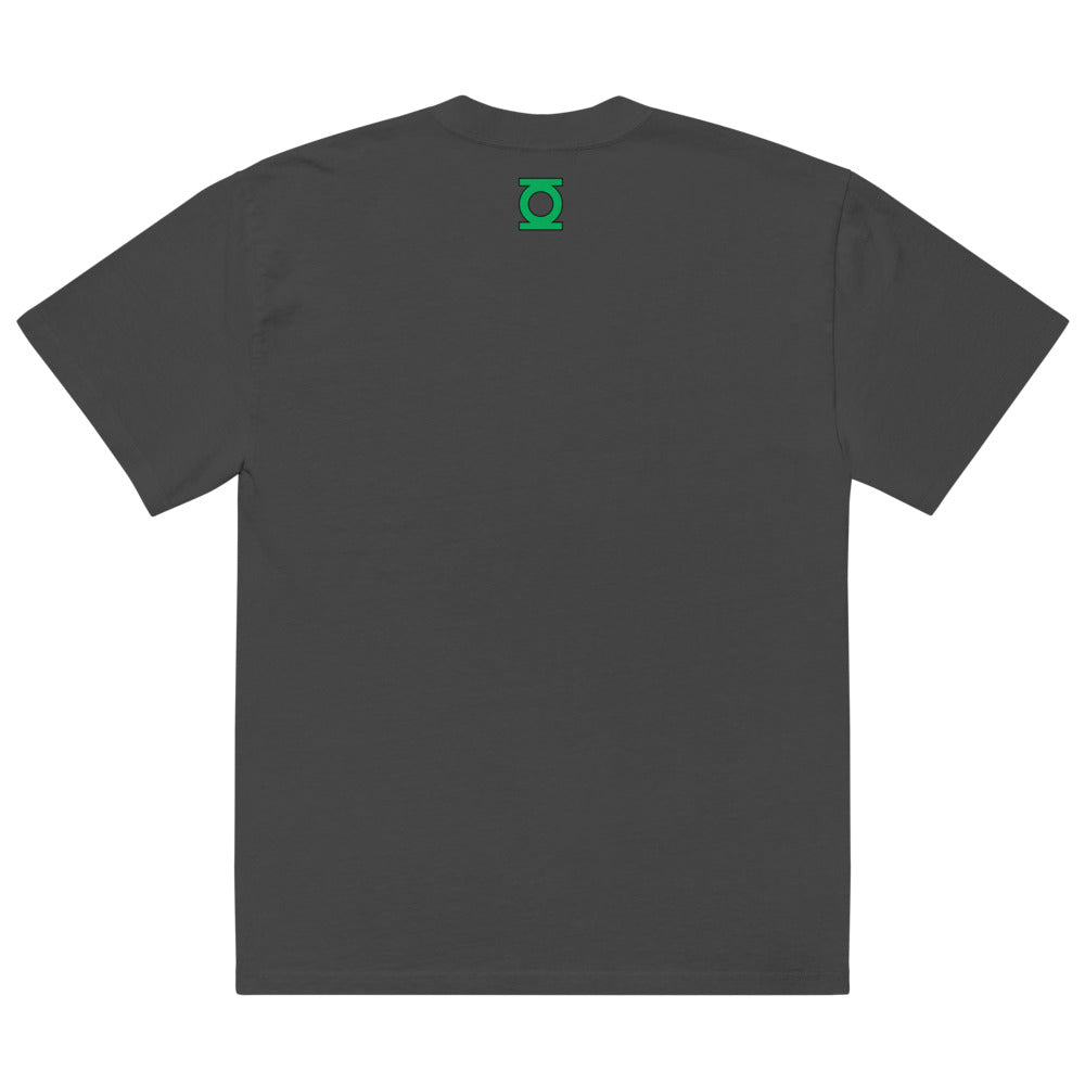 GREEN LANTERN Guy Gardner Oversized Faded T-Shirt