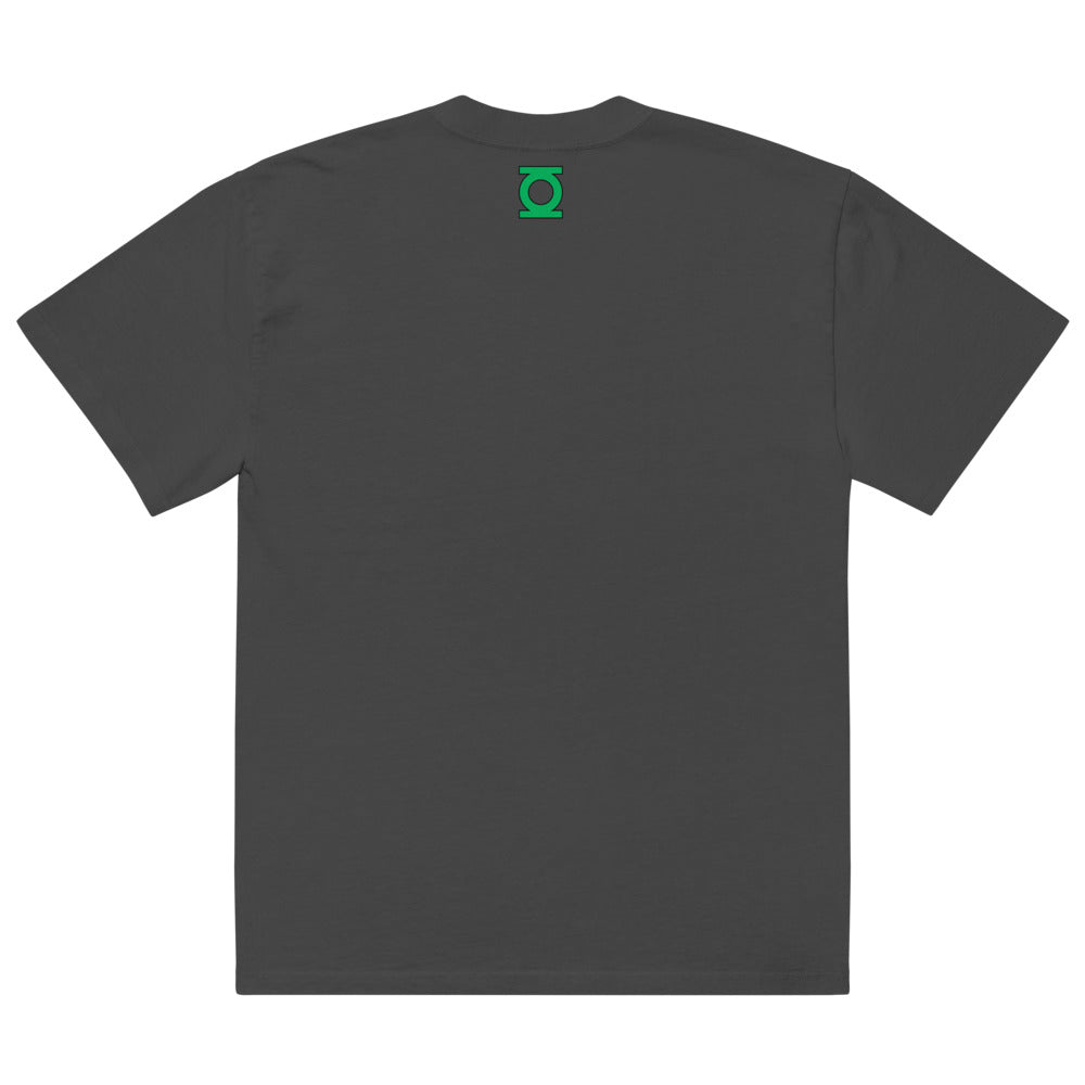 GREEN LANTERN John Stewart Oversized Faded T-Shirt