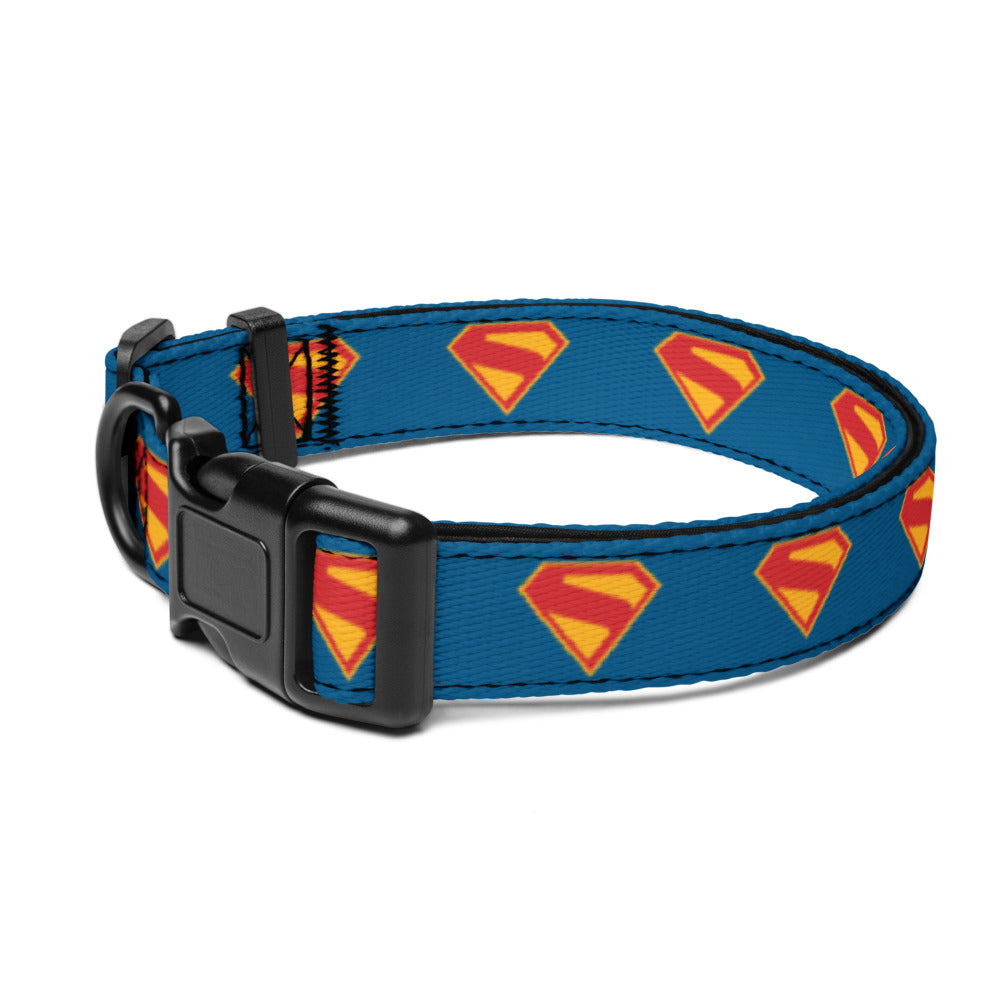 SUPERMAN (2025 Movie) S-Shield Pet Collar L