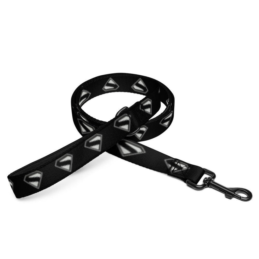 SUPERMAN (2025 Movie) Black & Silver S-Shield Pet Leash