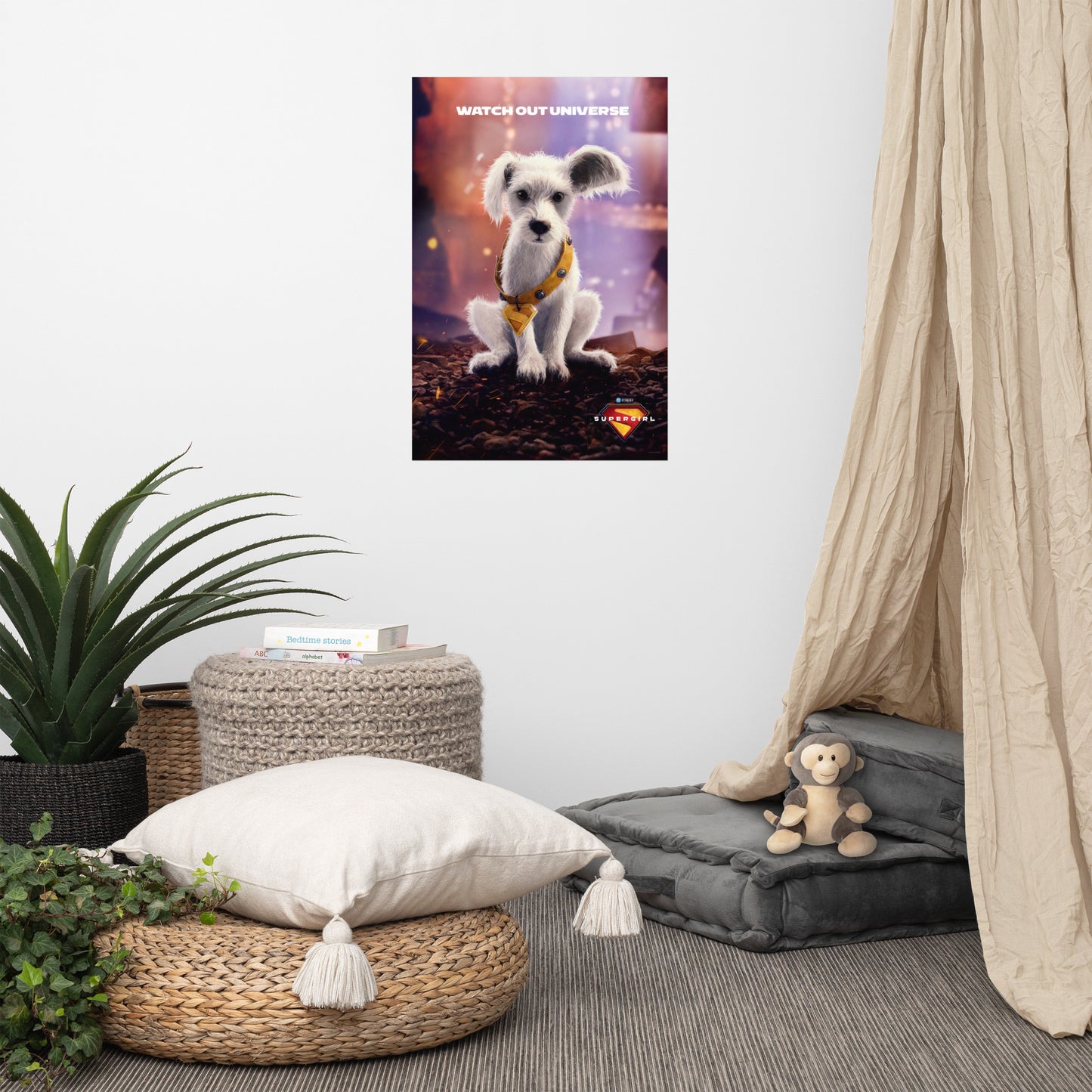 SUPERGIRL (2026) Puppy Krypto Premium Poster