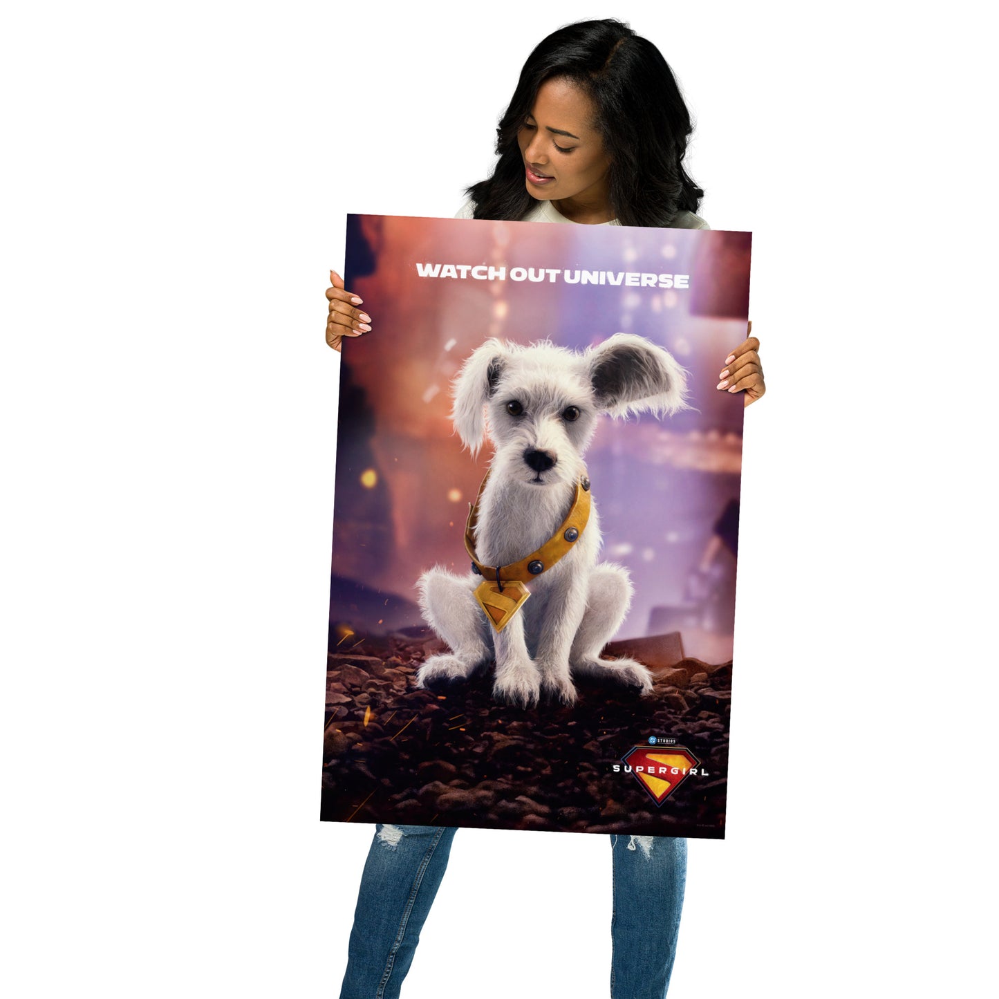 SUPERGIRL (2026) Puppy Krypto Premium Poster