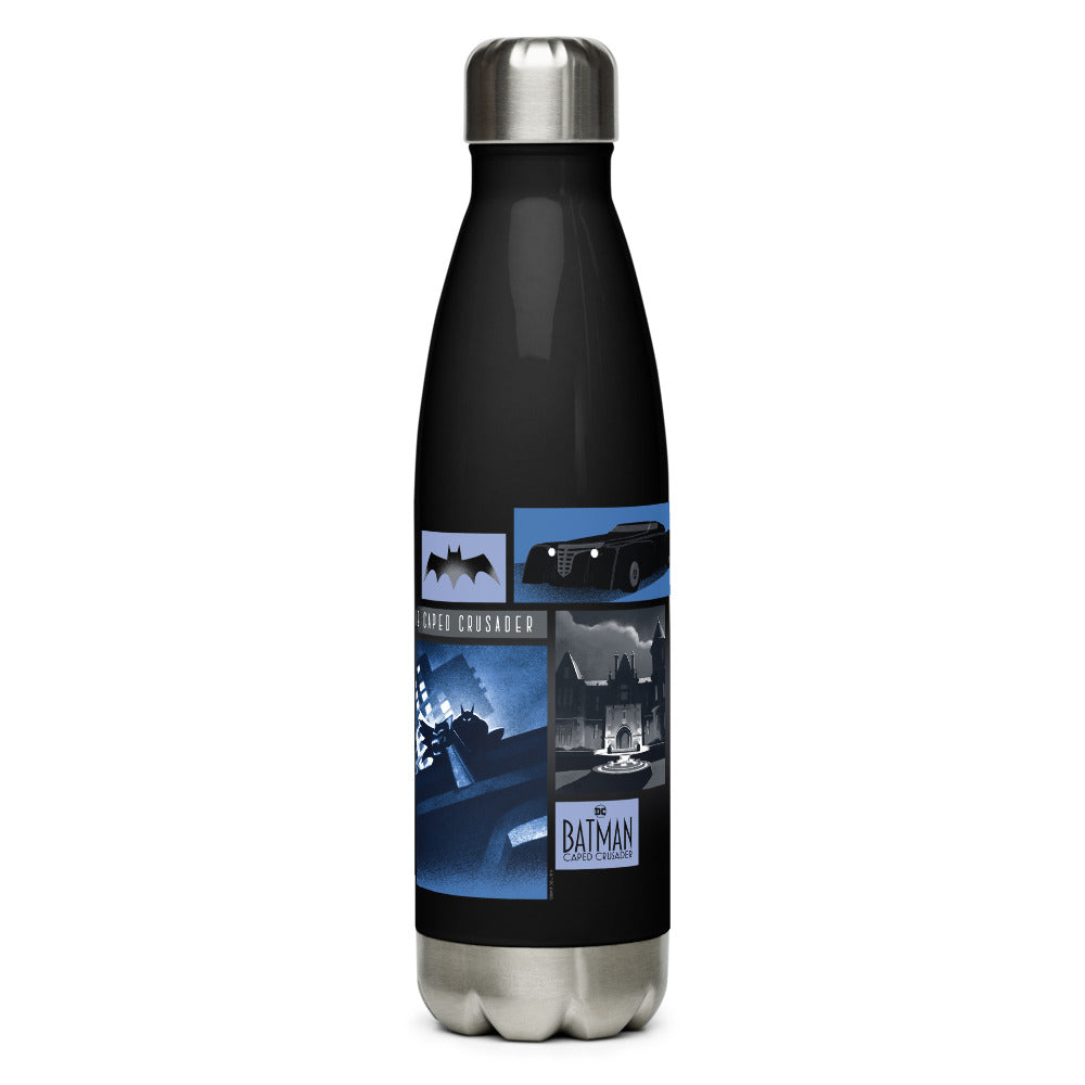 BATMAN: CAPED CRUSADER Stainless Steel Water Bottle