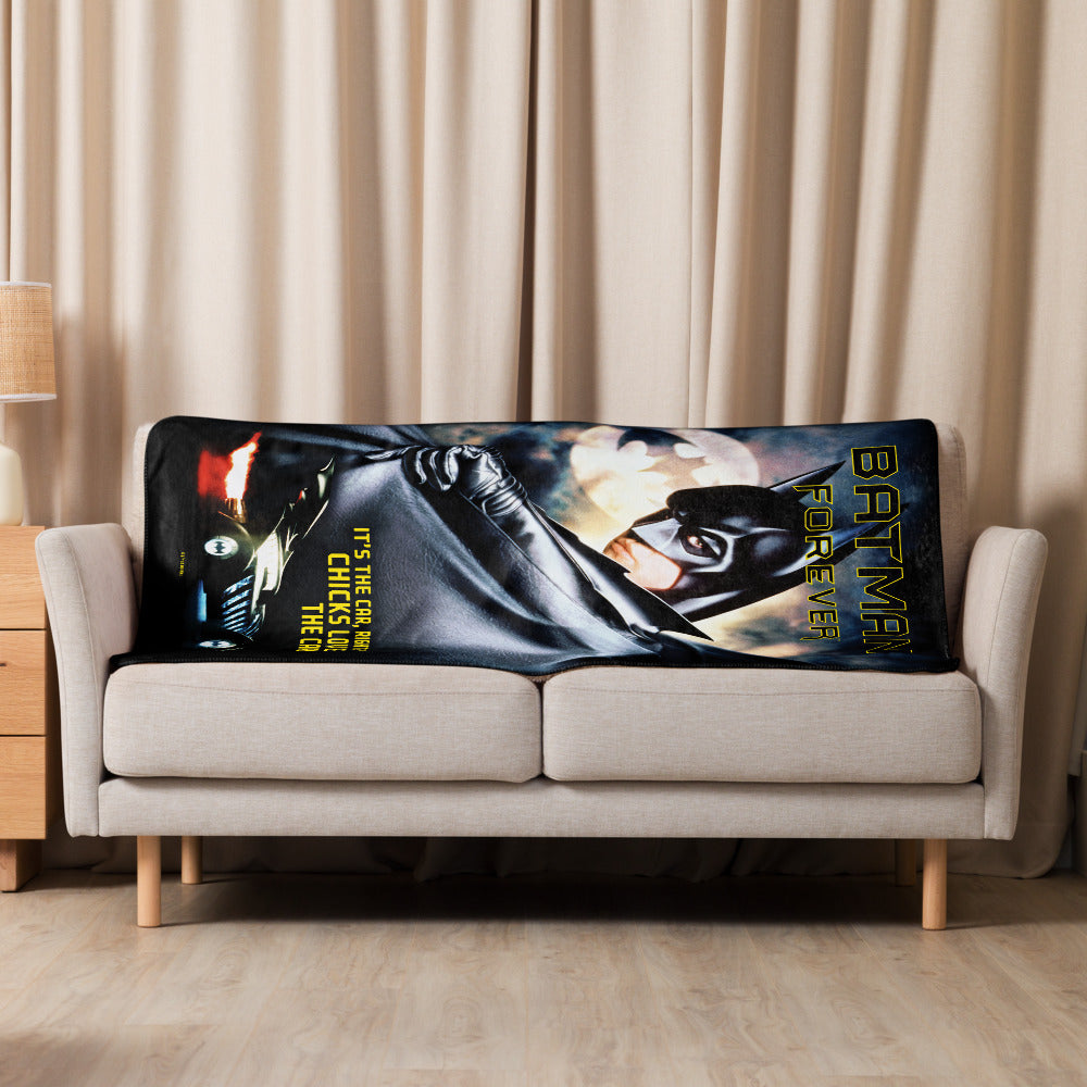 BATMAN FOREVER The Car Sherpa Blanket
