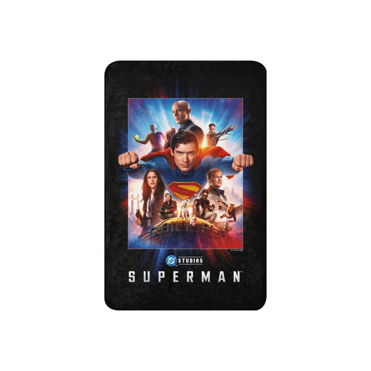 SUPERMAN 2025 Sherpa Blanket Ensemble